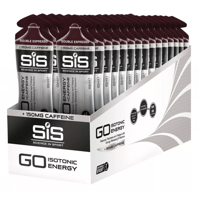 SIS GO Caffeine Gel Double Espresso 60ml c/30 pz