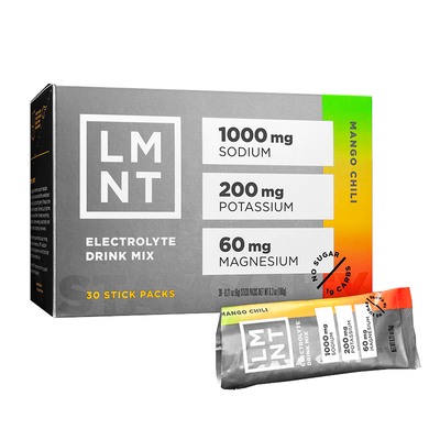 LMNT Electrolyte Drink Mix 6g c/30 pz Mango Chili