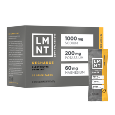 LMNT Electrolyte Drink Mix 6g c/30 pz Orange