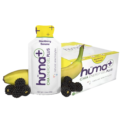 Huma Plus Chia Energy Gel Blackberry Banana 42gr c/24 pz