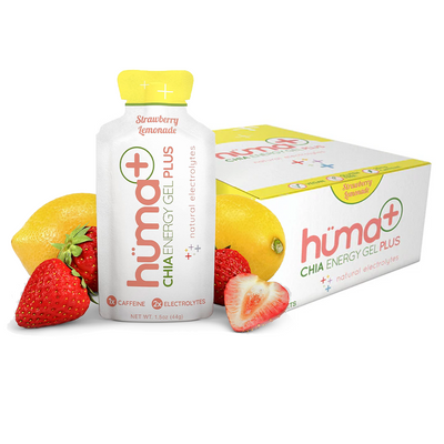 Huma Plus Chia Energy Gel Strawberry Lemonade 44gr c/24 pz